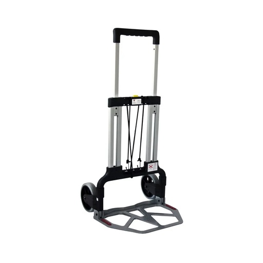 Cărucior de bagaje pliabil din aluminiu ALU 125 - pentru depozit, transport, hobby