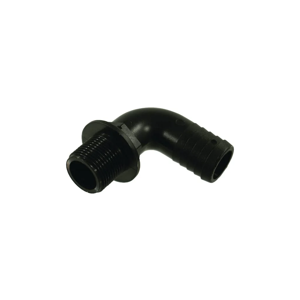Racord furtun cot 90° 25mm x 3/4" tată