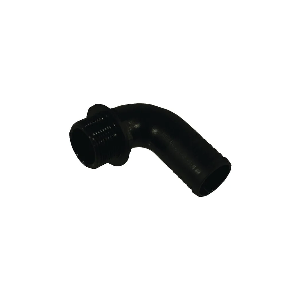 Racord furtun cot 90° 38mm x 1 1/4" tată