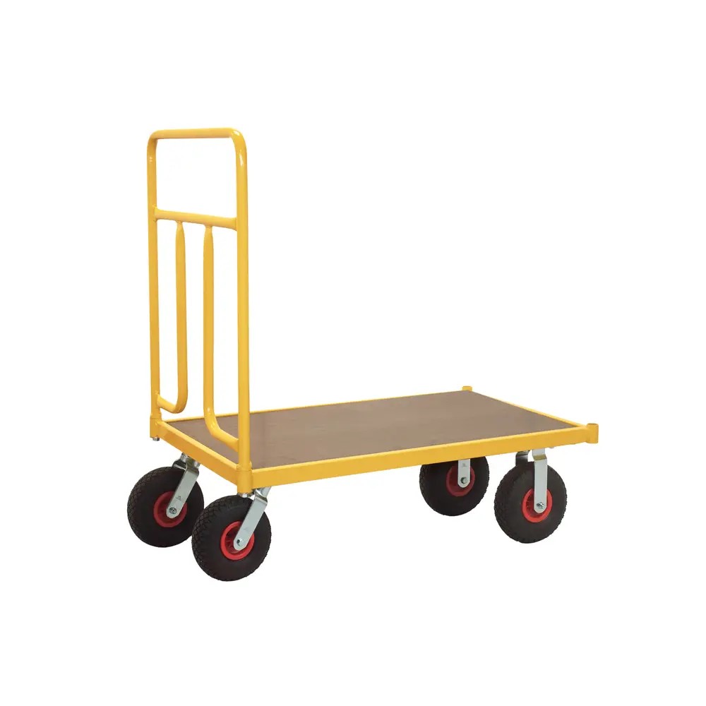 Cărucior de depozit profesional TW 1000 L - pentru logistică, depozit, fabrică, construcții și distribuție