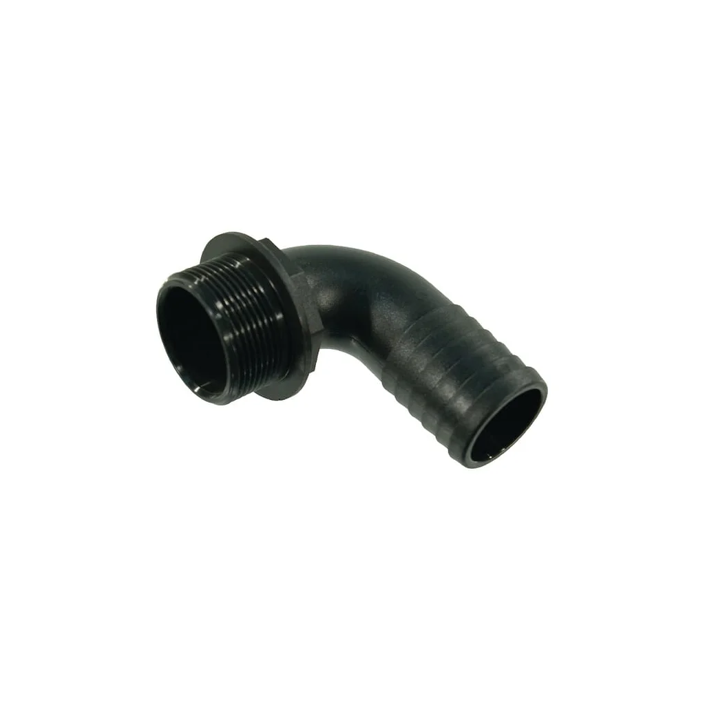 Racord furtun cot 90° 40mm x 1 1/2" tată