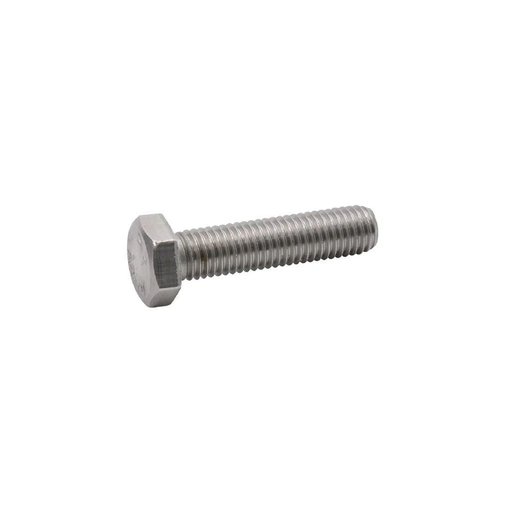 Șurub cap hexagonal filet total DIN933 M5x0,8x50mm oțel zincat grupa 8.8