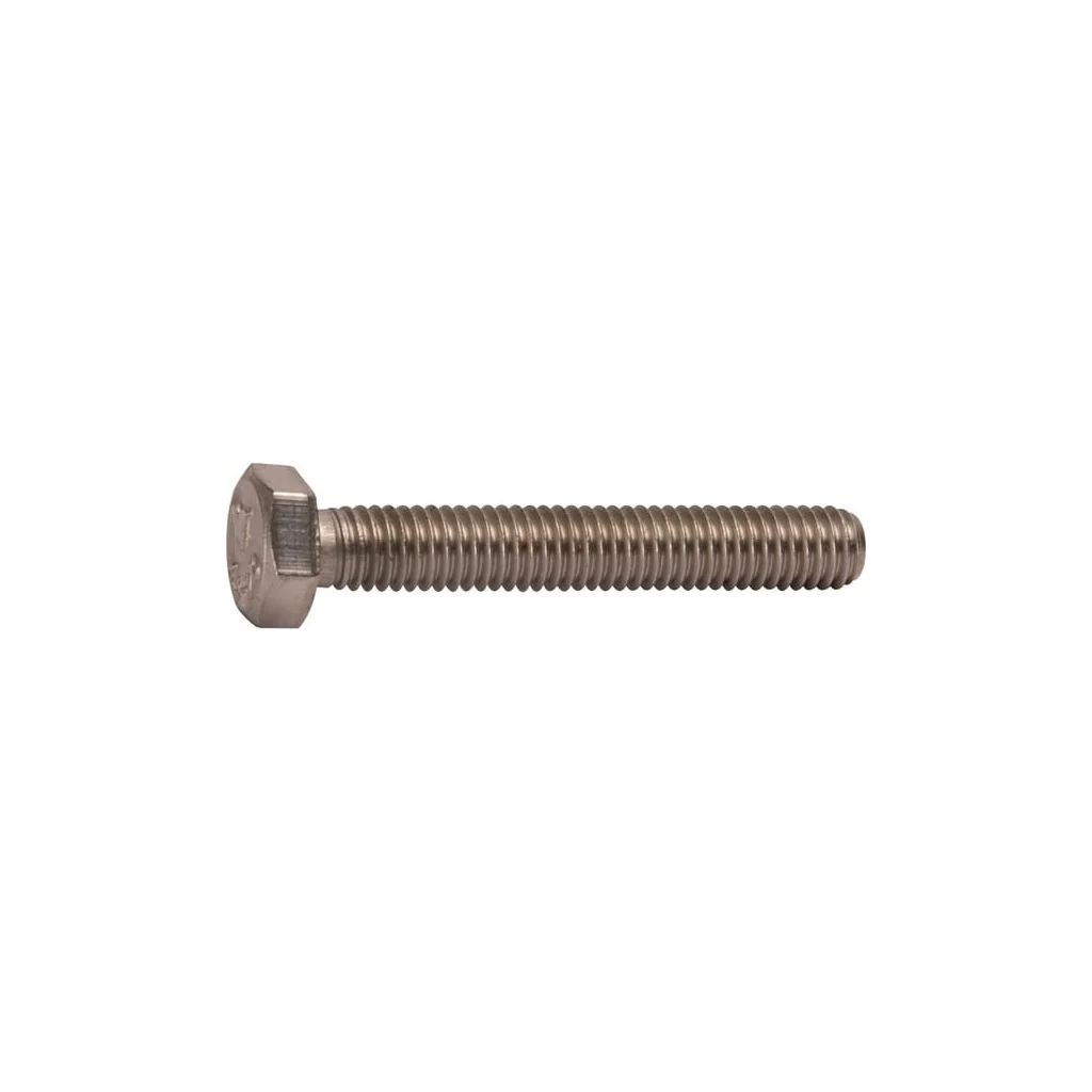 Șurub cap hexagonal DIN933 ISO4017 M8x1,25x10mm oțel inoxidabil