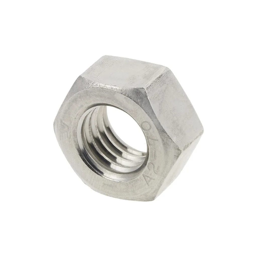 Piuliță hexagonală DIN934 M12x1,75, oțel inoxidabil, A2