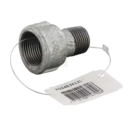 Reducție filet interior 1/2″ × 3/4″ pentru instalații de apă