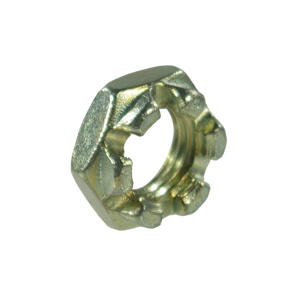 Piuliță hexagonală crenelată joasă DIN937 M30x1,5mm oțel zincat grupa 8