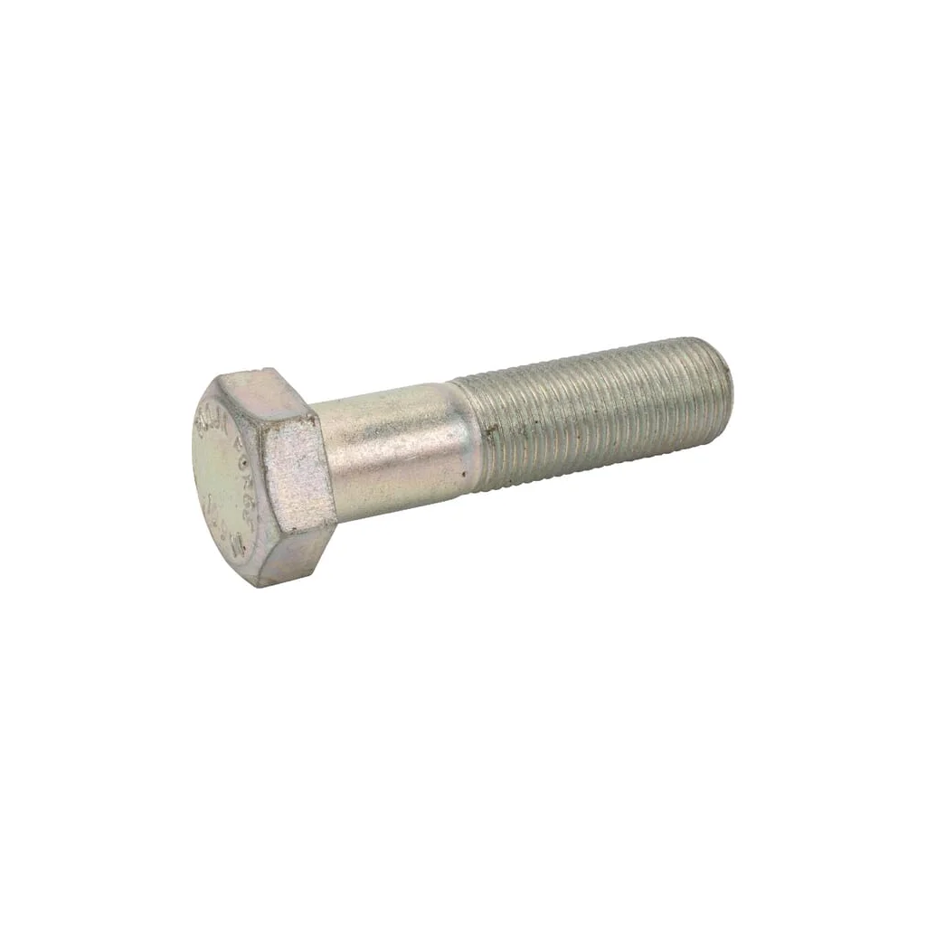 Șurub cap hexagonal filet parțial fin DIN960 M20x2x80mm filet 46mm oțel zincat grupa 10.9
