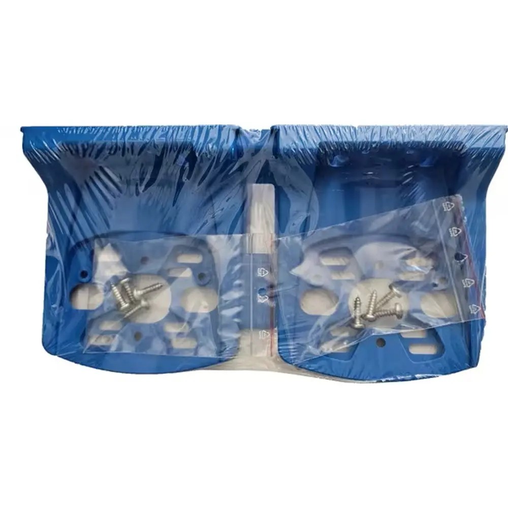 Suport dublu pentru filtrele de apă, plastic