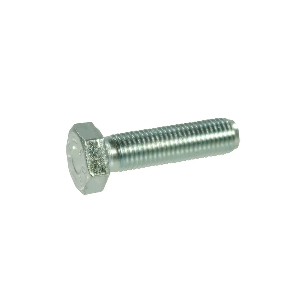 Șurub cap hexagonal filet total fin DIN961 M14x1,5x40mm oțel zincat grupa 8.8
