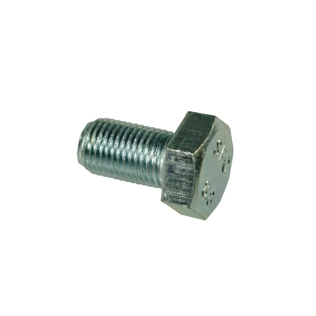 Șurub cap hexagonal filet total fin DIN961 M16x1,5x30mm oțel zincat grupa 8.8