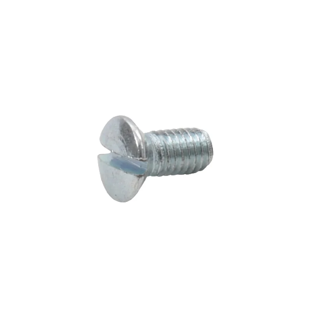 Șurub cap semi-înecat crestat DIN964 ISO2010 M4x0,7x10mm oțel placat cu zinc grupa 4.8