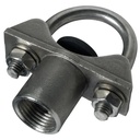 Suport de montare suzete 1/2, din inox – fotografia 1