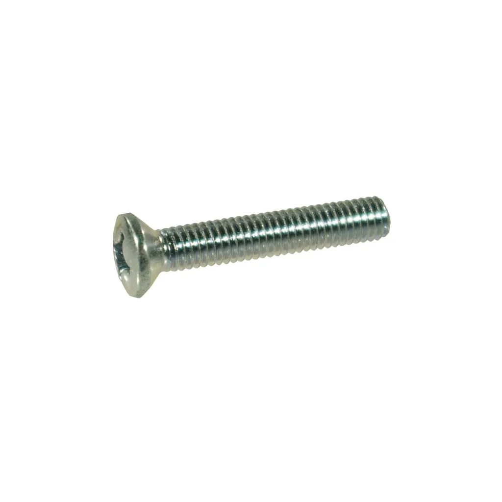 Șurub cap semi-înecat cruce DIN966 ISO7047 M4x0,7x40mm oțel placat cu zinc grupa 4.8