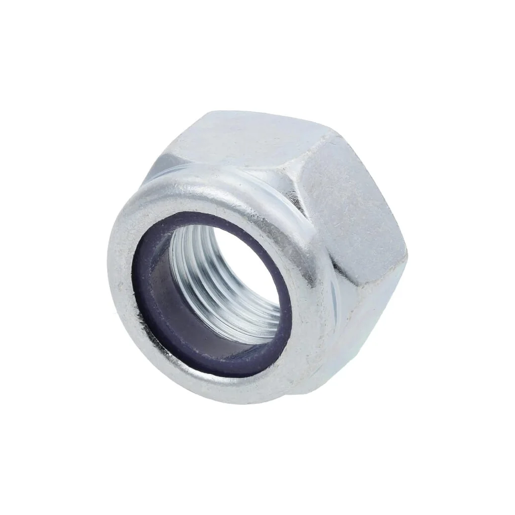 Piuliță hexagonală de blocare DIN985 M16x1.50 oțel zincat |8|