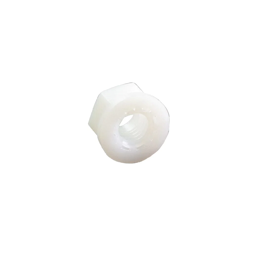 Piuliță hexagonală autoblocantă DIN985 M8x1,25, nailon, clasa 6