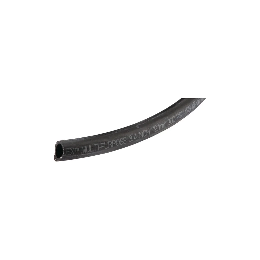 Furtun Adaptaflex, negru 3/4"