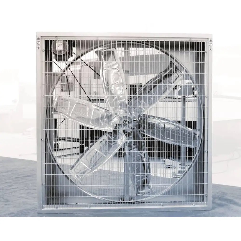 Ventilator industrial, debit mare de aer | Sistem ventilație fermă, grajd, hală zootehnică, seră