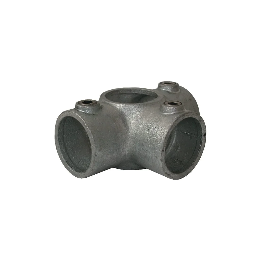 Piesă de conectare, 3 căi, 176-C 90° 42.4mm