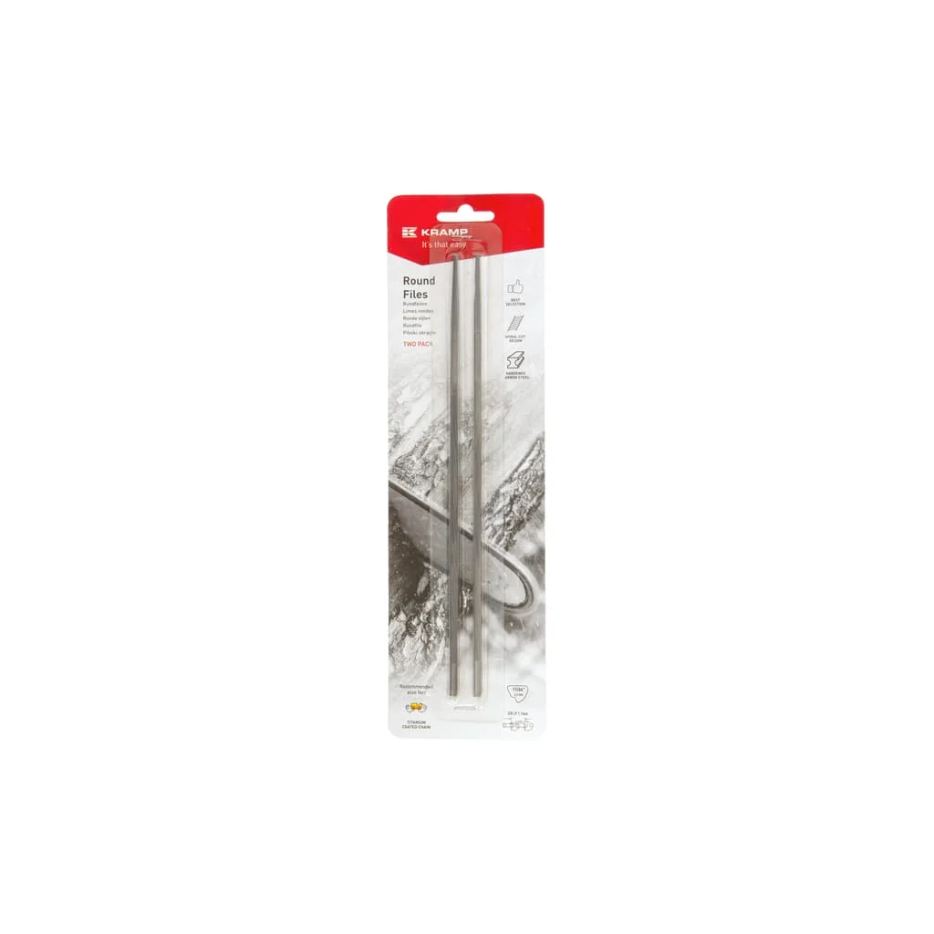 Pilă rotundă în ambalaj blister de carton 2 bucăți 11/64" 4,5mm 11642FKR