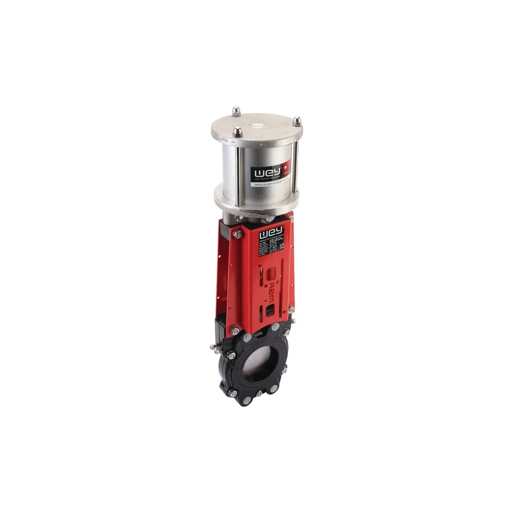 Vană cuțit pneumatică DN65