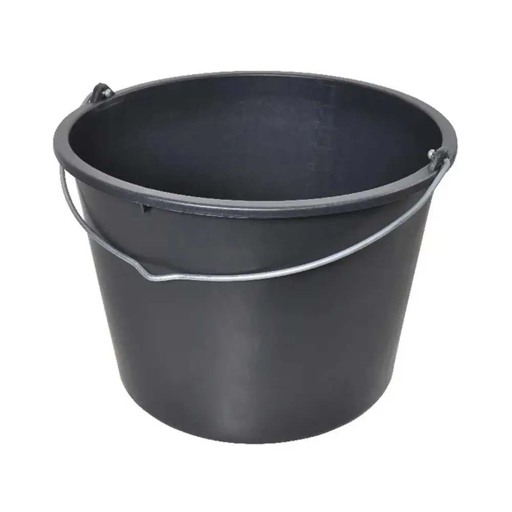 Galeata 12 l, Gripline, PVC negru