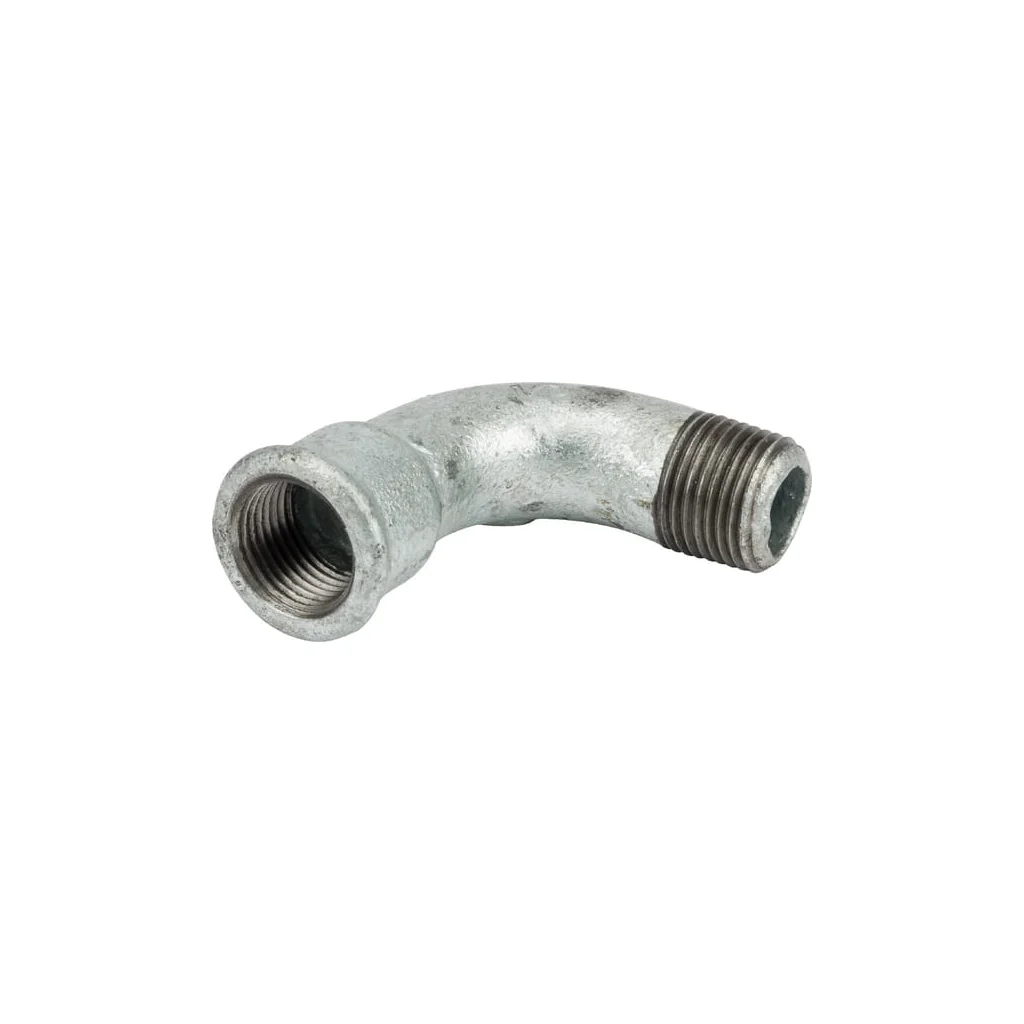 Cot 90° IG/AG zincat 1/2"