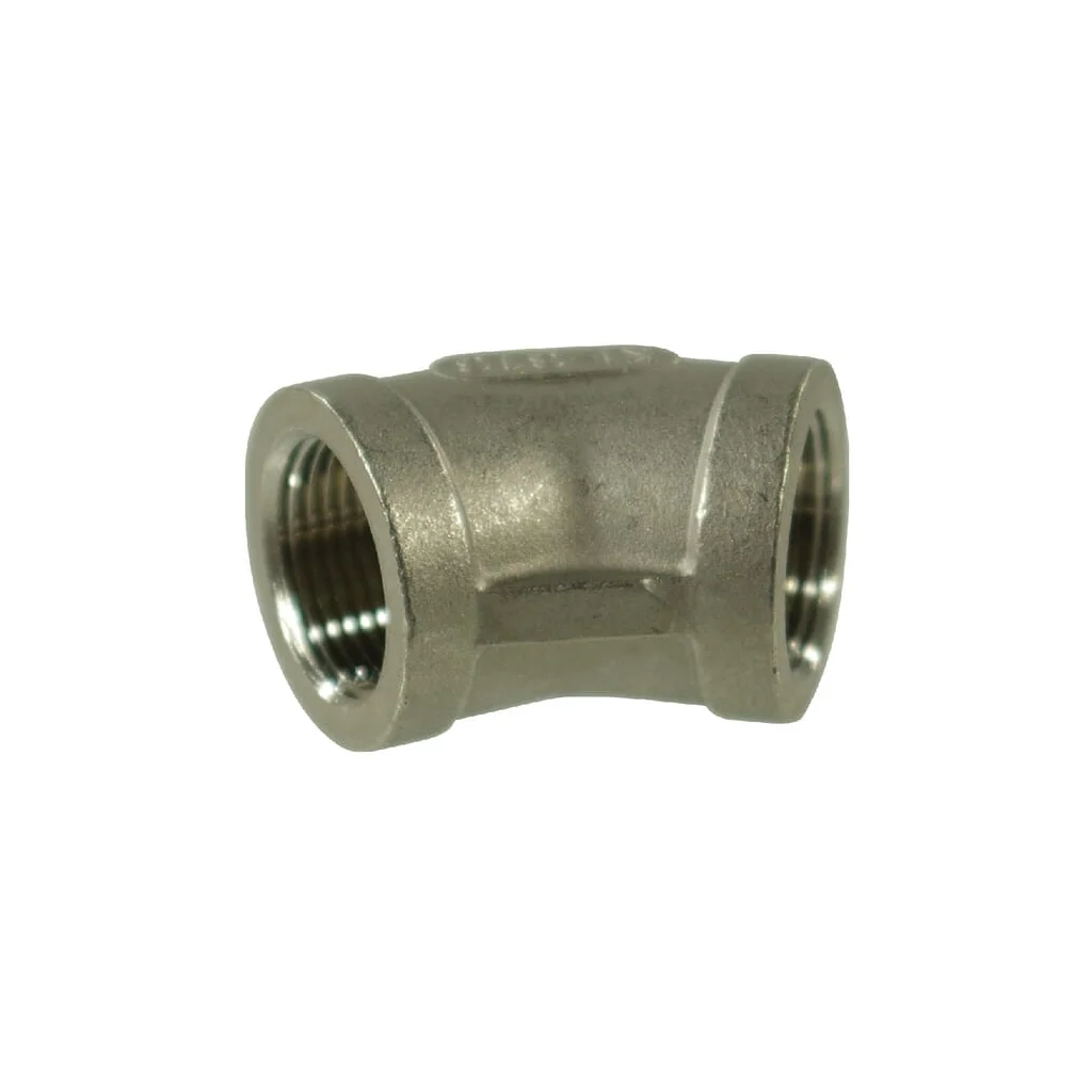 Cot 45° S.S. 2xF 1/2"