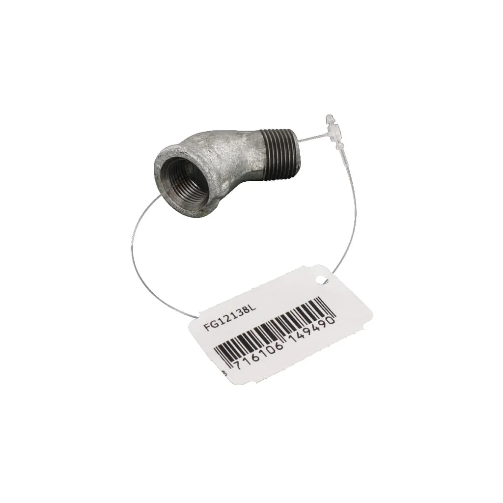 Cot 45° filet interior/exterior zn. 3/8"