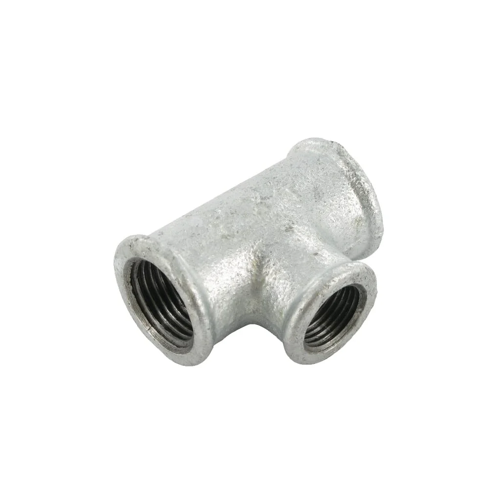 Piesă în formă de T galv. 1/2 "x3/8"