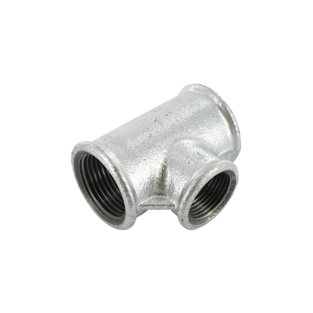 Piesă T zincată 1"x3/4"