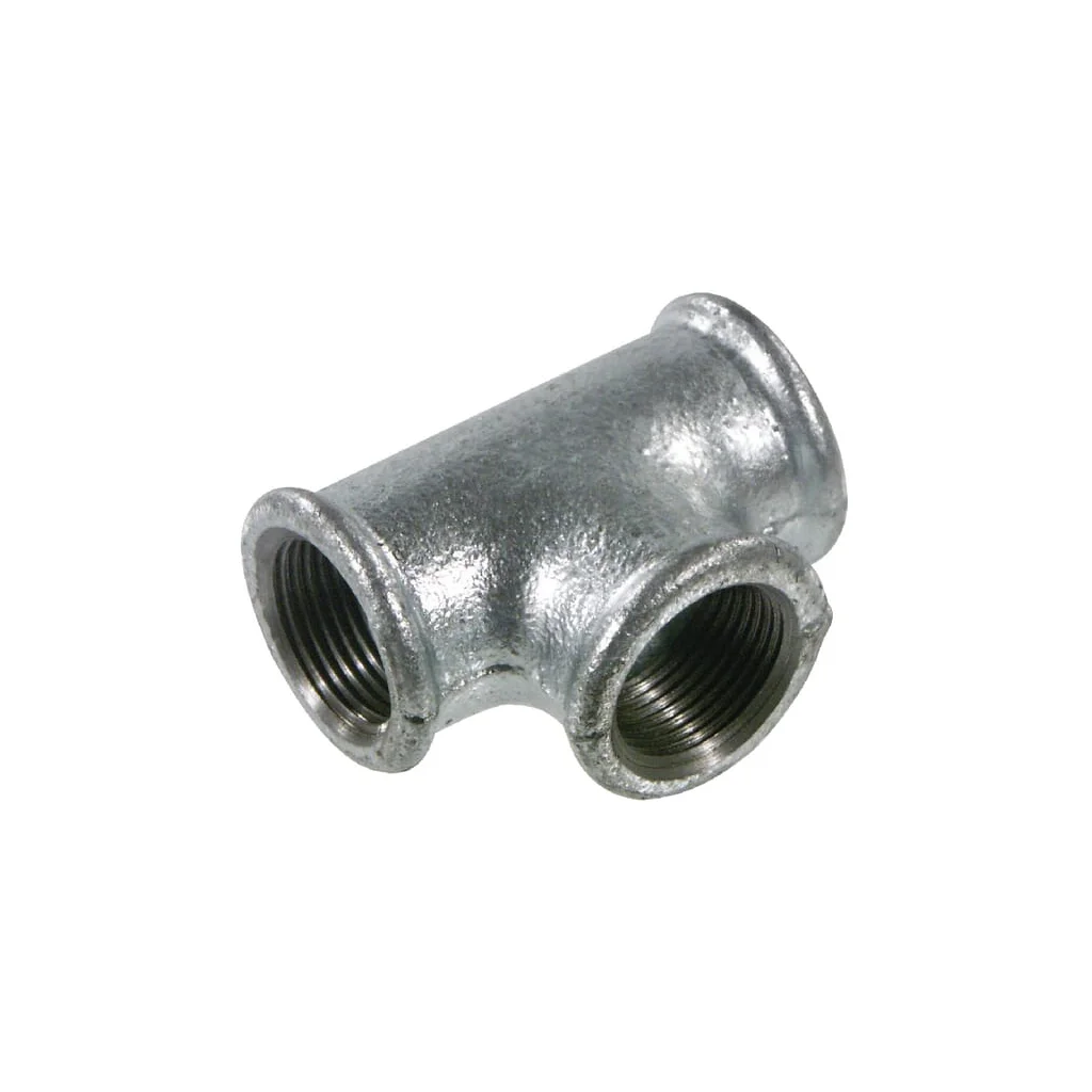 Piesă T zincată 3/4"