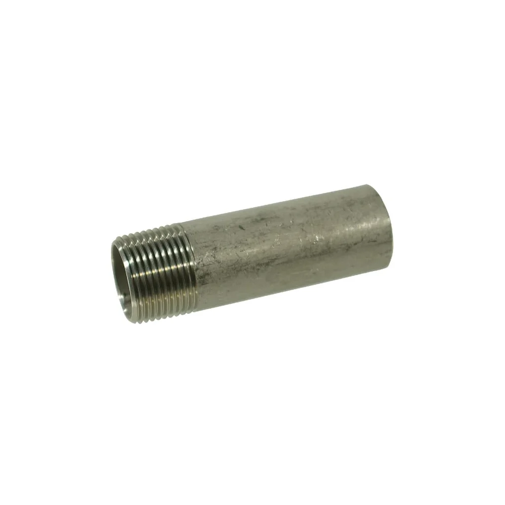 Niplu conector S.S. 3/8 "x40mm