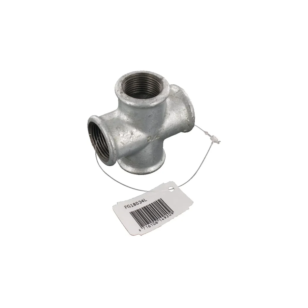 Cuplaj cu 4 căi galvanizat 4xF 3/4"