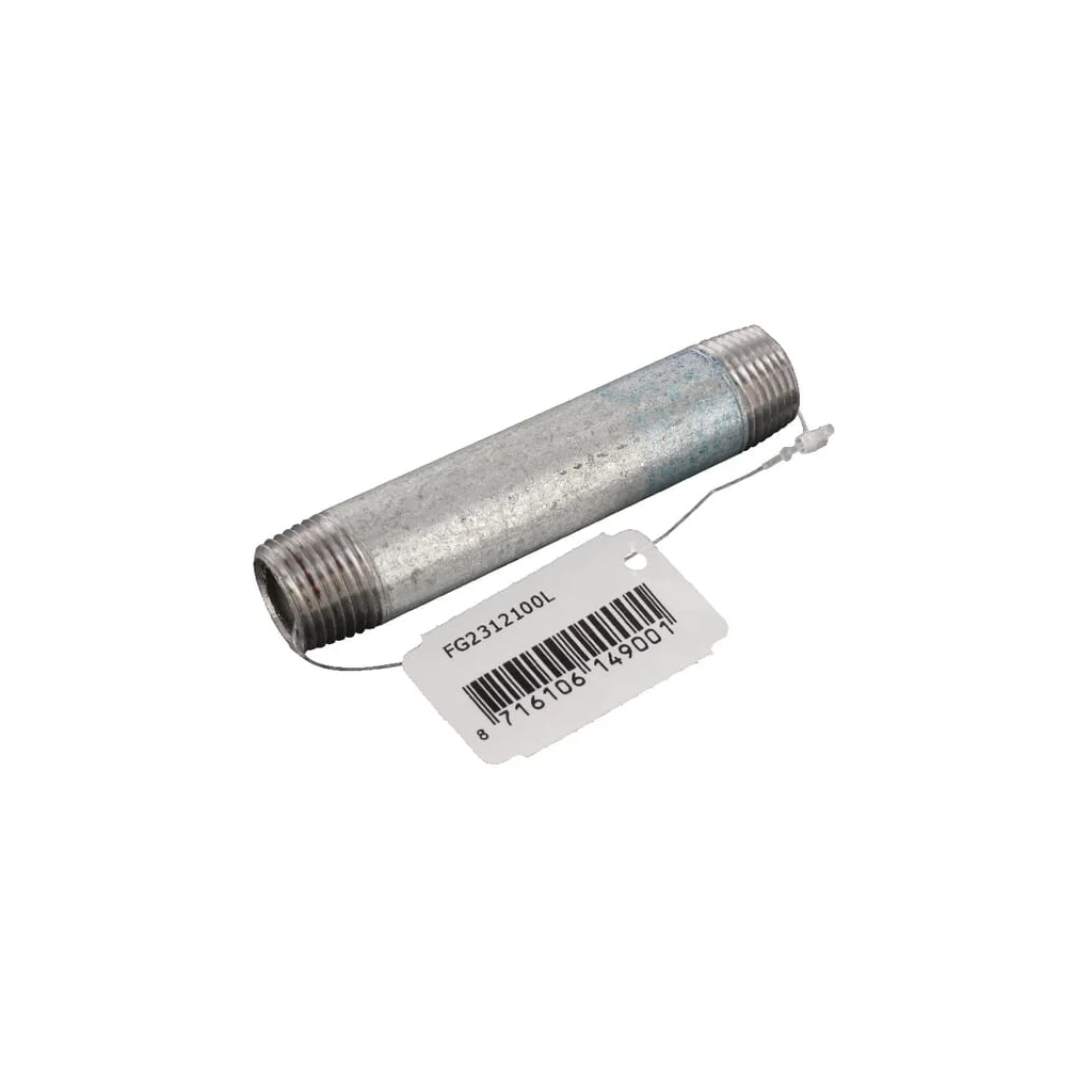 Niplu de țeavă galv. 1/2 "x100mm