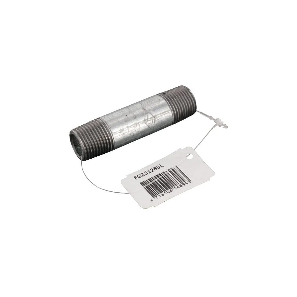 Niplu de țeavă galv. 1/2 "x80mm