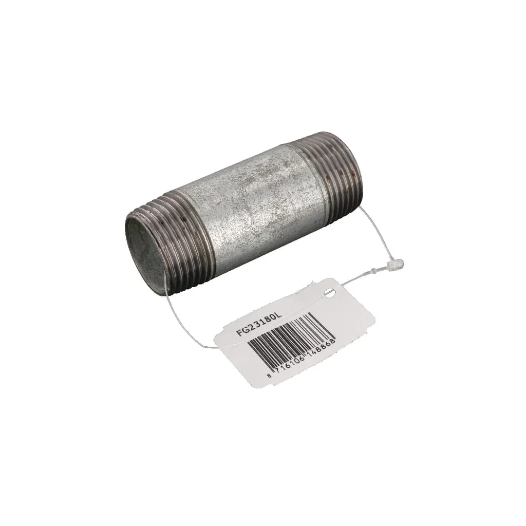 Niplu de țeavă galv. 1 "x80mm