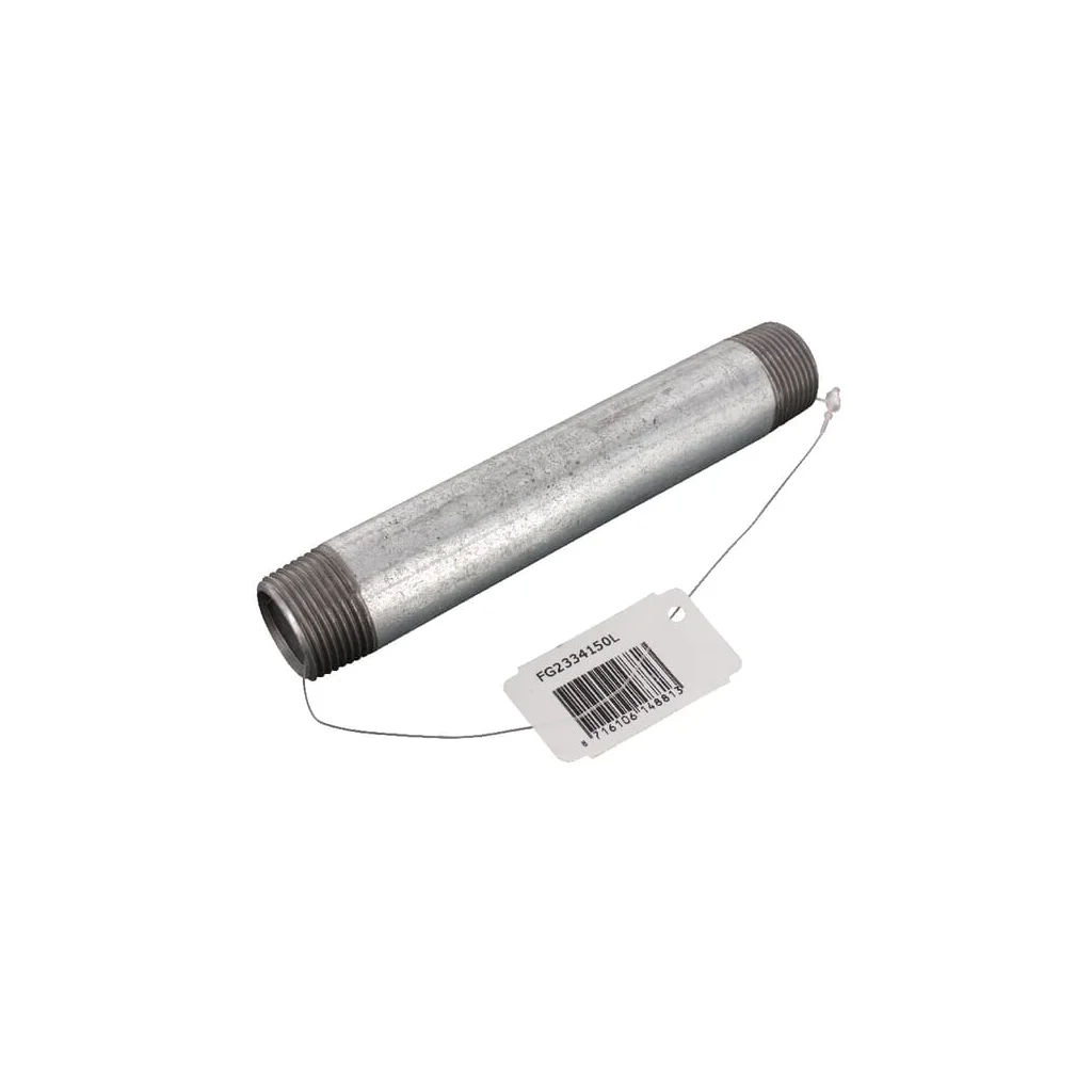 Niplu de țeavă galv. 3/4 "x150mm