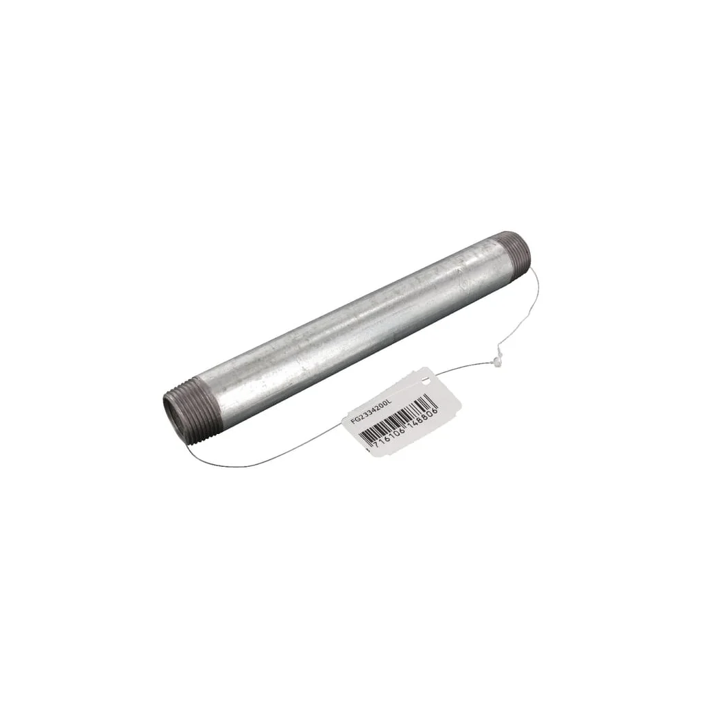 Niplu de țeavă galv. 3/4 "x200mm