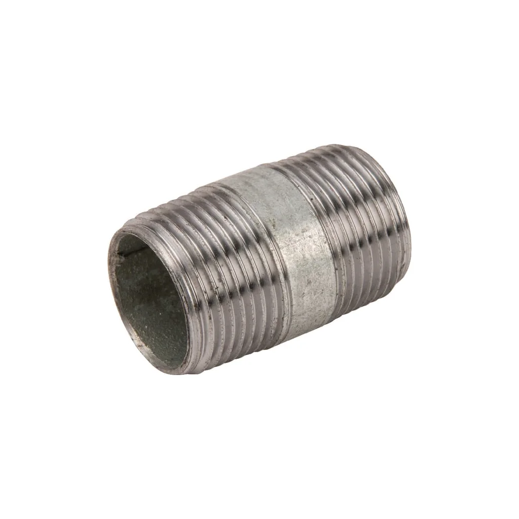 Niplu de țeavă galv. 3/4 "x40mm