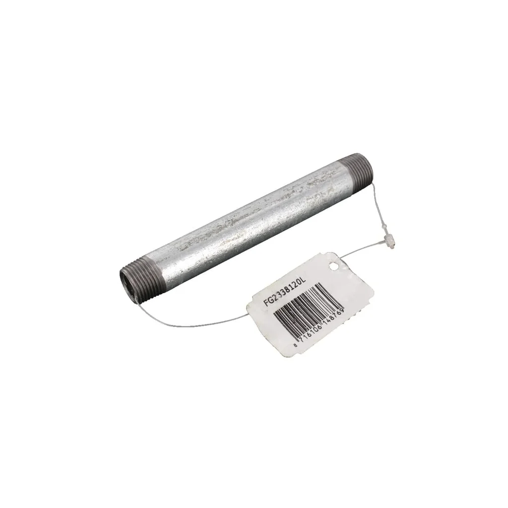 Niplu de țeavă galv. 3/8 "x120mm