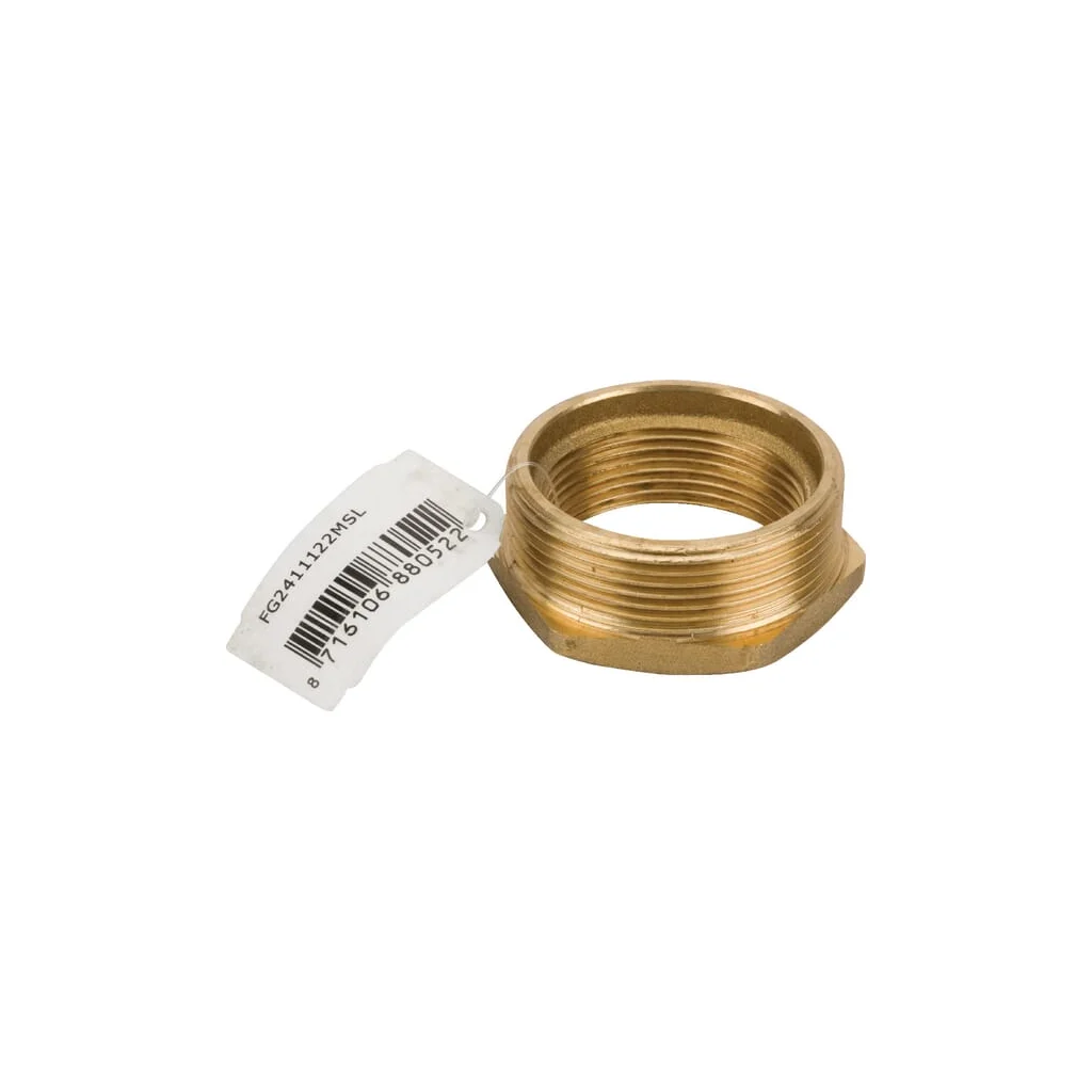 Reducție alama F 1 1/2" x M 2"