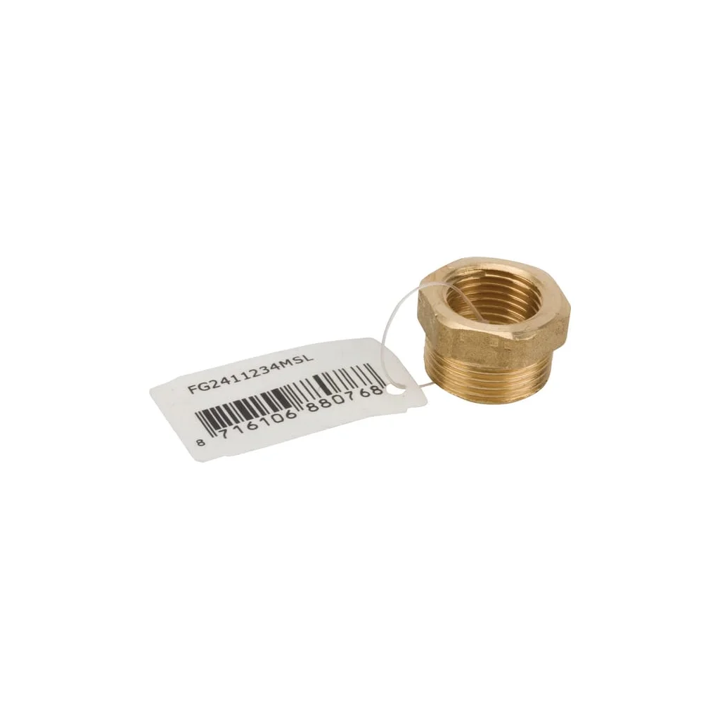 Reductor din alamă F 1/2" x M 3/4"