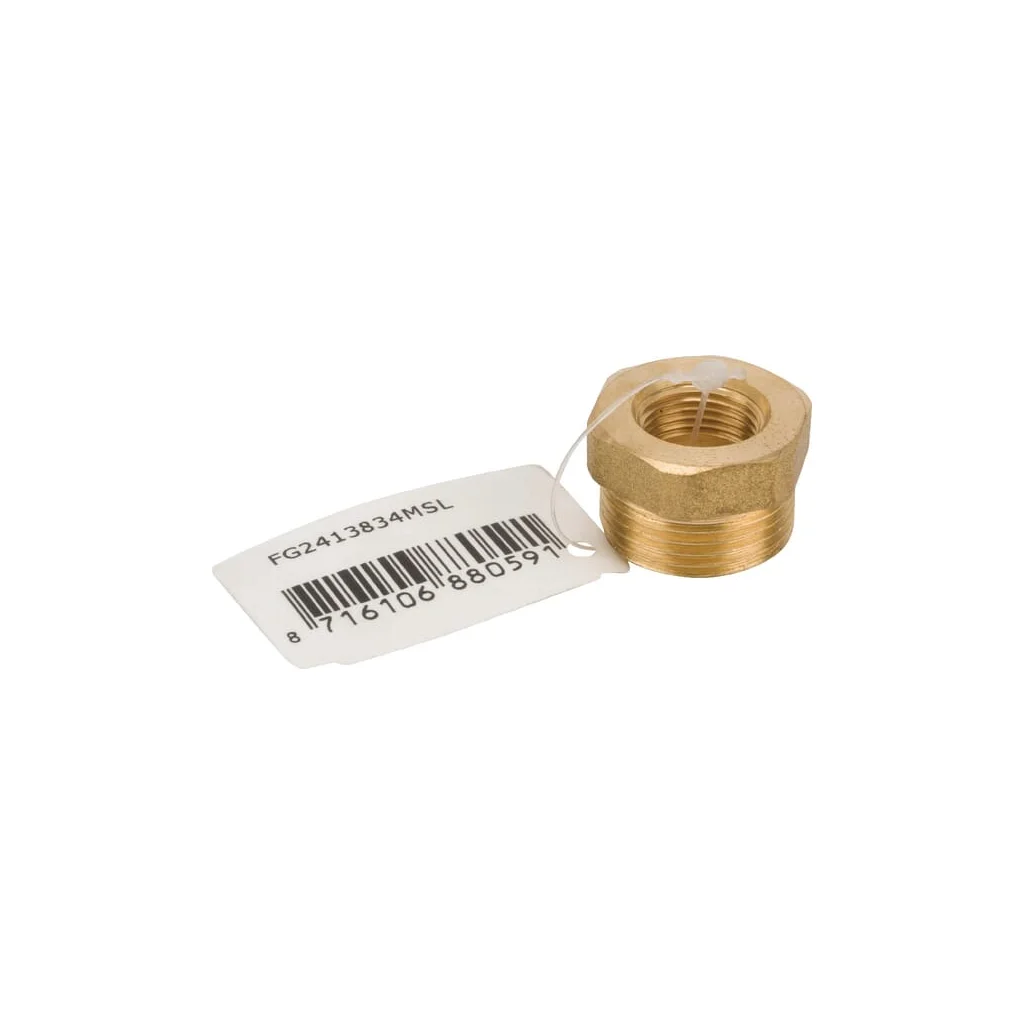 Reductor din alamă F 3/8" x M 3/4"