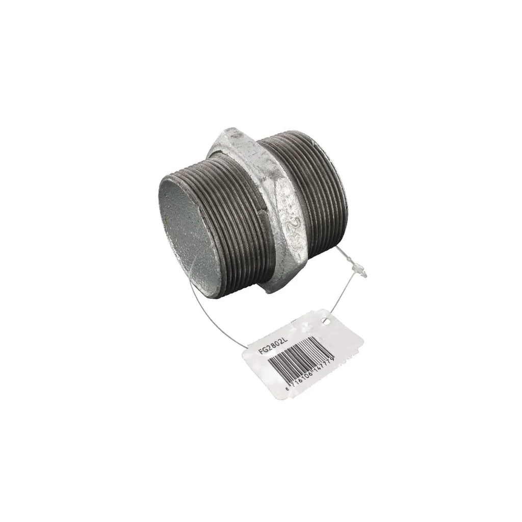 Niplu dublu zincat AG 2"