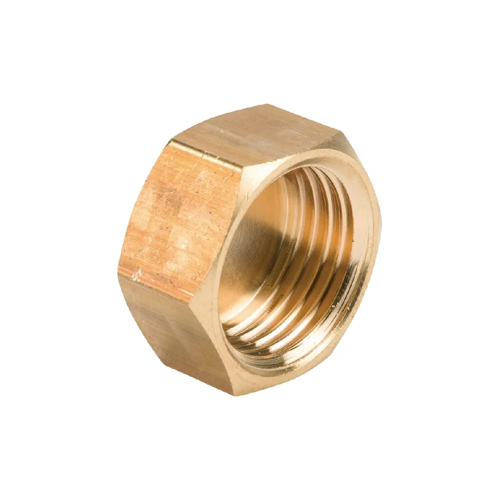 Capac hexagonal din alamă F 1/2"