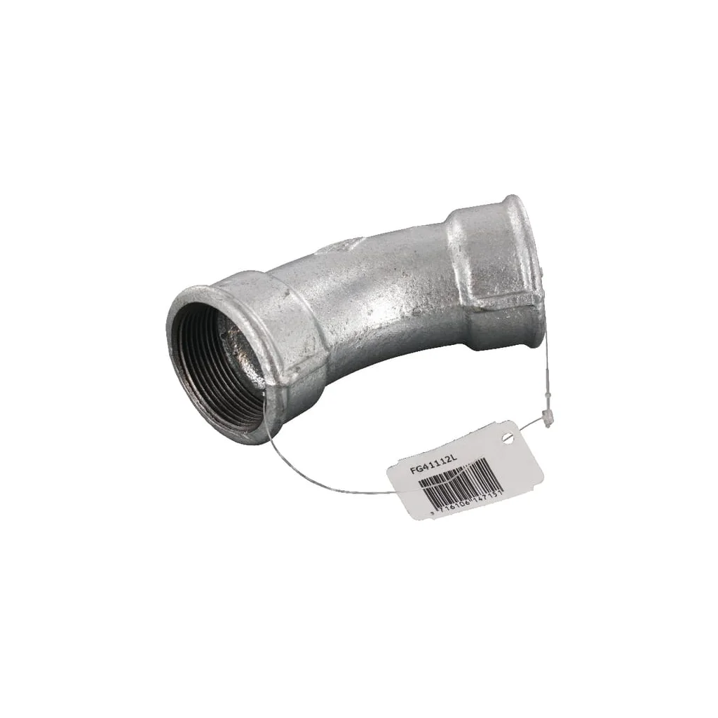 Cot 45° galv. 2xF 1 1/2"