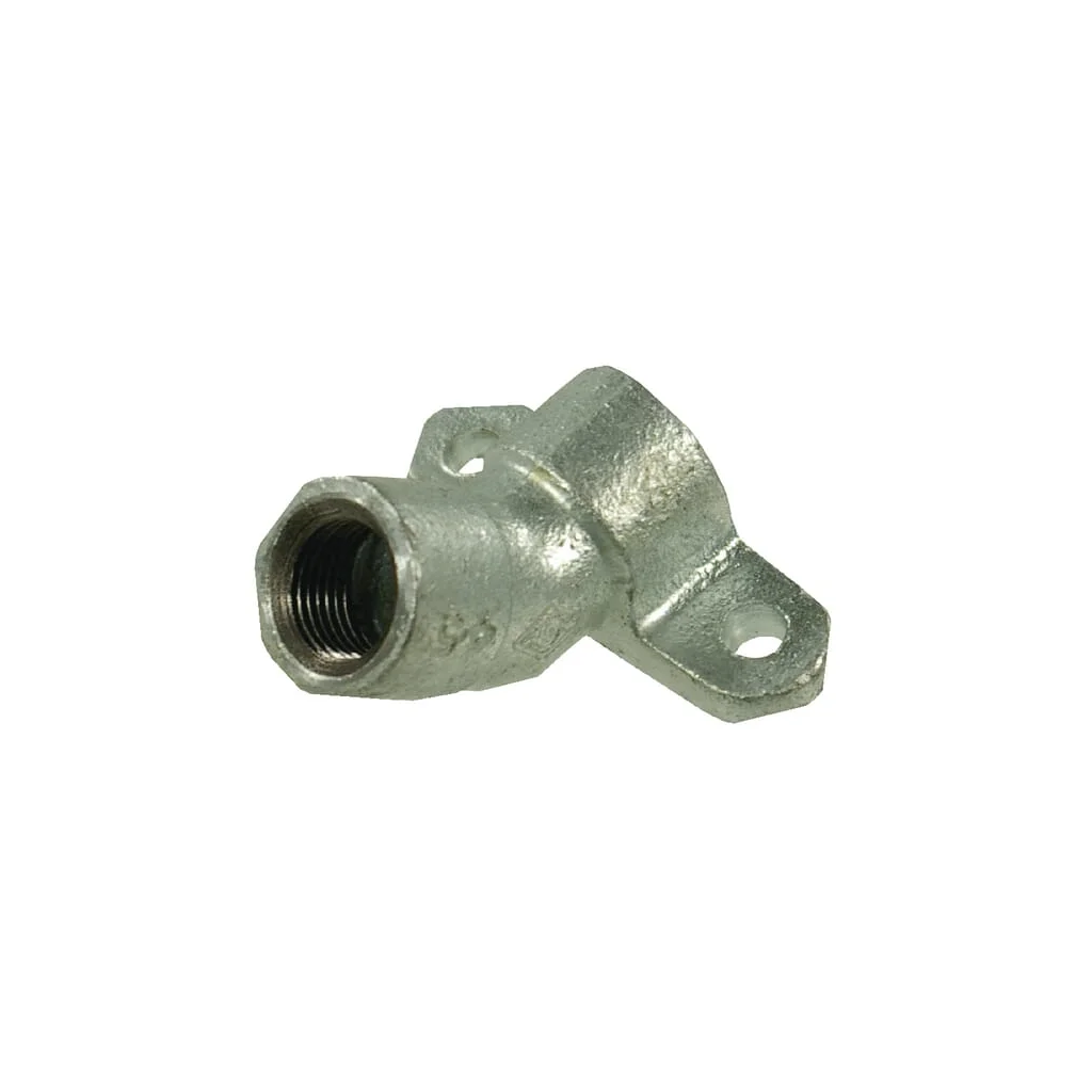 Cot prindere perete 45° galvanizat mamă/mamă 1/2"