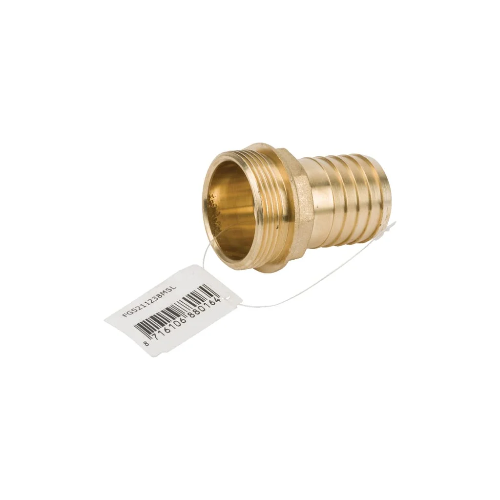 Racord pentru furtun din alamă 38mm x M 1 1/2"