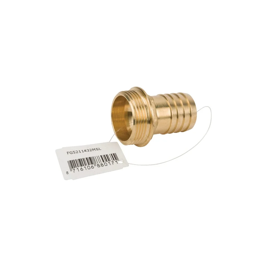 Racord pentru furtun din alamă 32mm x M 1 1/4"