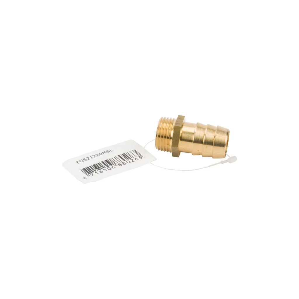 Racord pentru furtun din alamă 20mm x M 1/2"